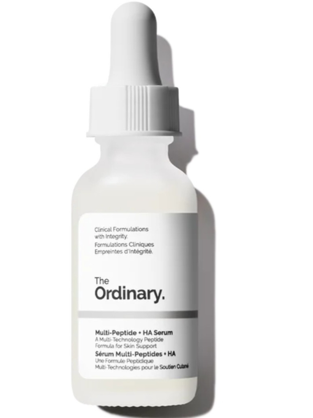 The Ordinary White Dropper Serum Bottle